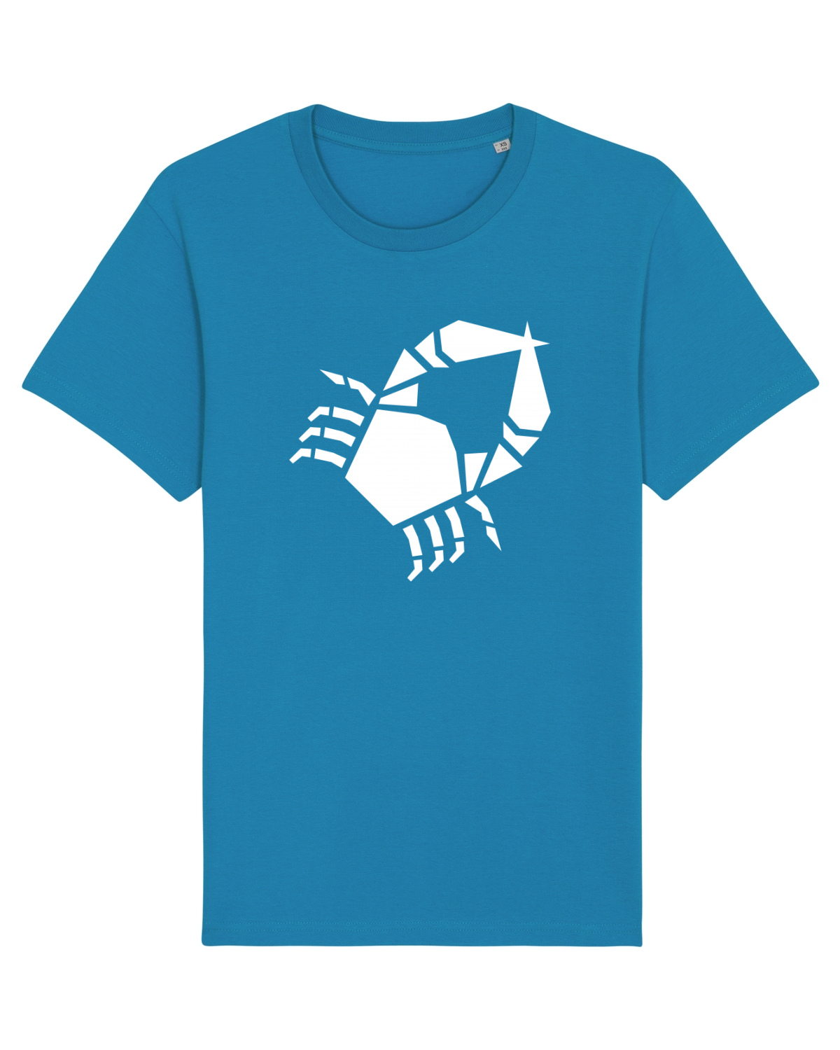Tricou mânecă scurtă Unisex Rocker Azur