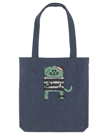 Zombie Cat Midnight Blue