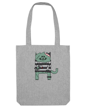 Zombie Cat Heather Grey