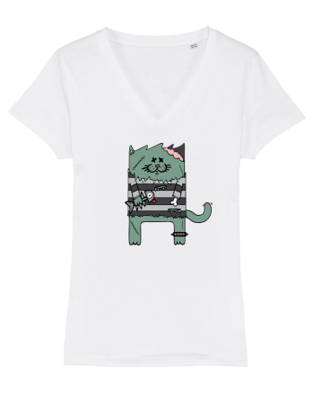 Zombie Cat White