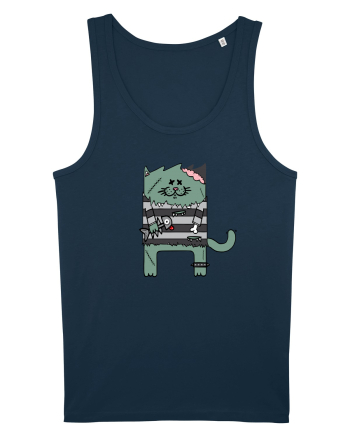 Zombie Cat Navy