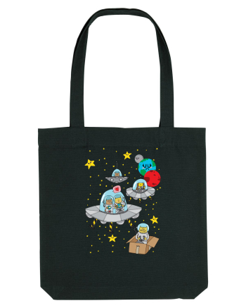 Space Cats Black