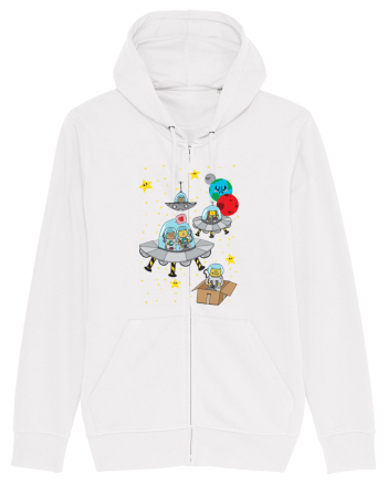 Space Cats White