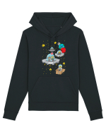 Space Cats Hanorac Unisex Drummer