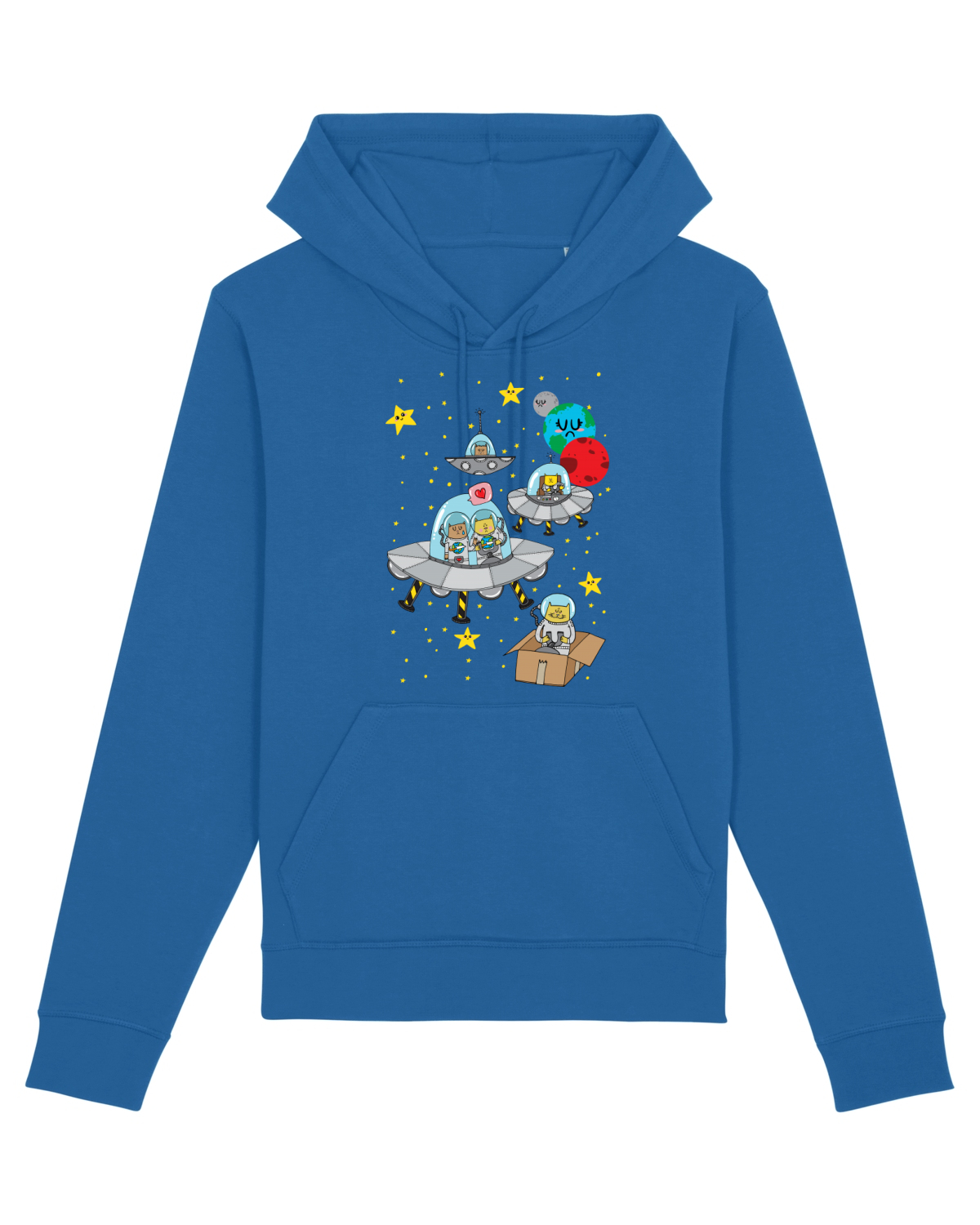 Hanorac Unisex Drummer Royal Blue