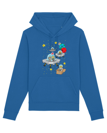 Space Cats Royal Blue