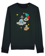 Space Cats Bluză mânecă lungă Unisex Rise