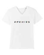ENEMIES  Tricou mânecă scurtă guler V Bărbat Presenter