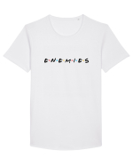 ENEMIES  Tricou mânecă scurtă guler larg Bărbat Skater