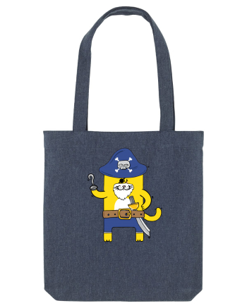 Pirate Meow Midnight Blue
