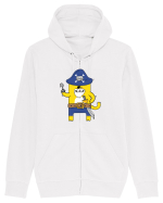 Pirate Meow Hanorac cu fermoar Unisex Connector
