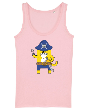 Pirate Meow Cotton Pink