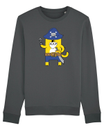 Pirate Meow Bluză mânecă lungă Unisex Rise