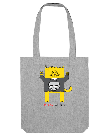 Meowtallica Heather Grey