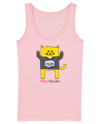 Meowtallica Cotton Pink