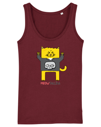 Meowtallica Burgundy