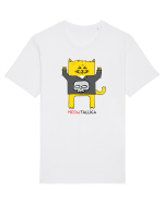 Meowtallica Tricou mânecă scurtă Unisex Rocker