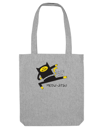 Meow-Jitsu Heather Grey