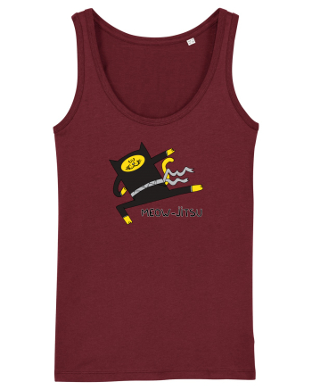 Meow-Jitsu Burgundy
