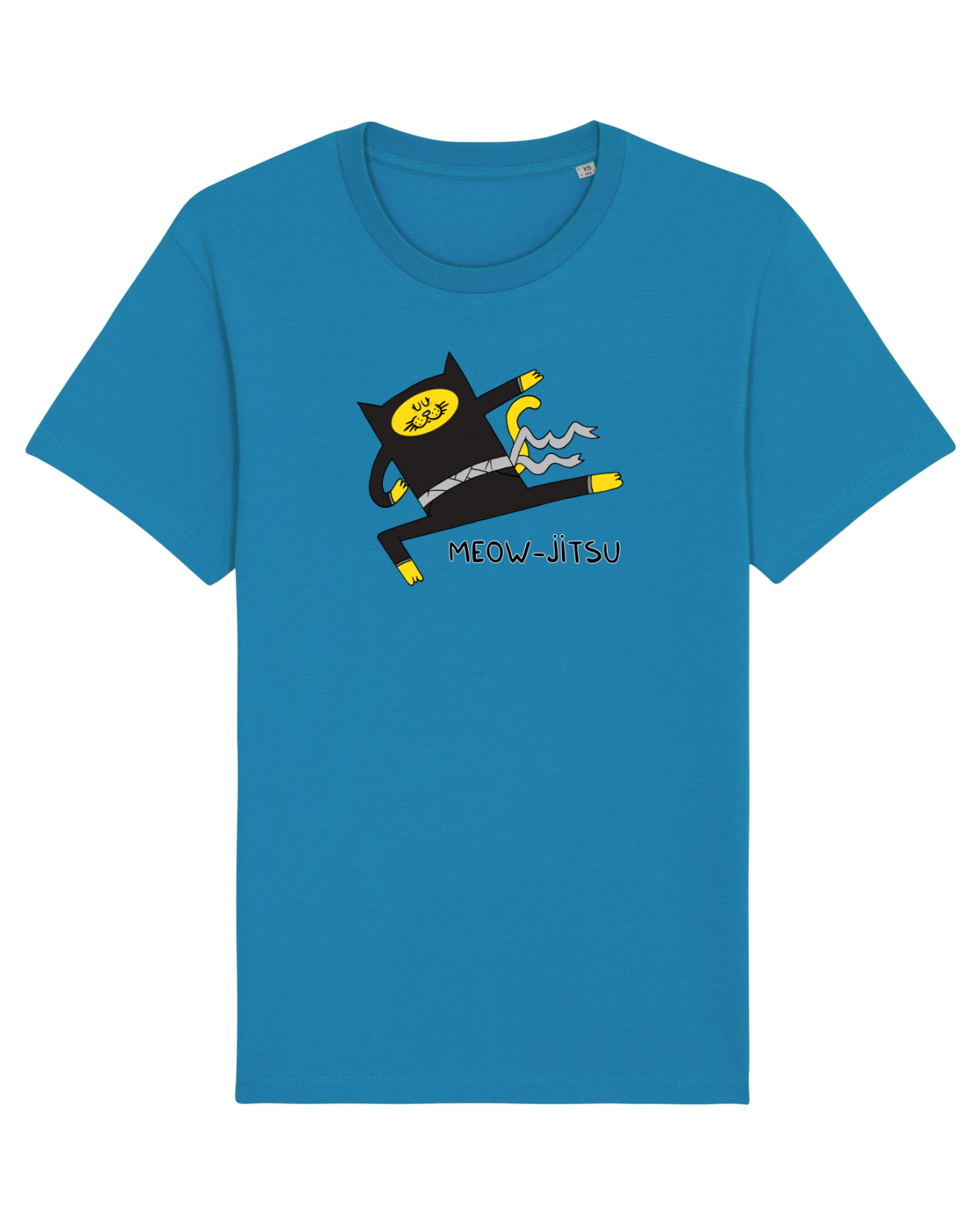 Tricou mânecă scurtă Unisex Rocker Azur