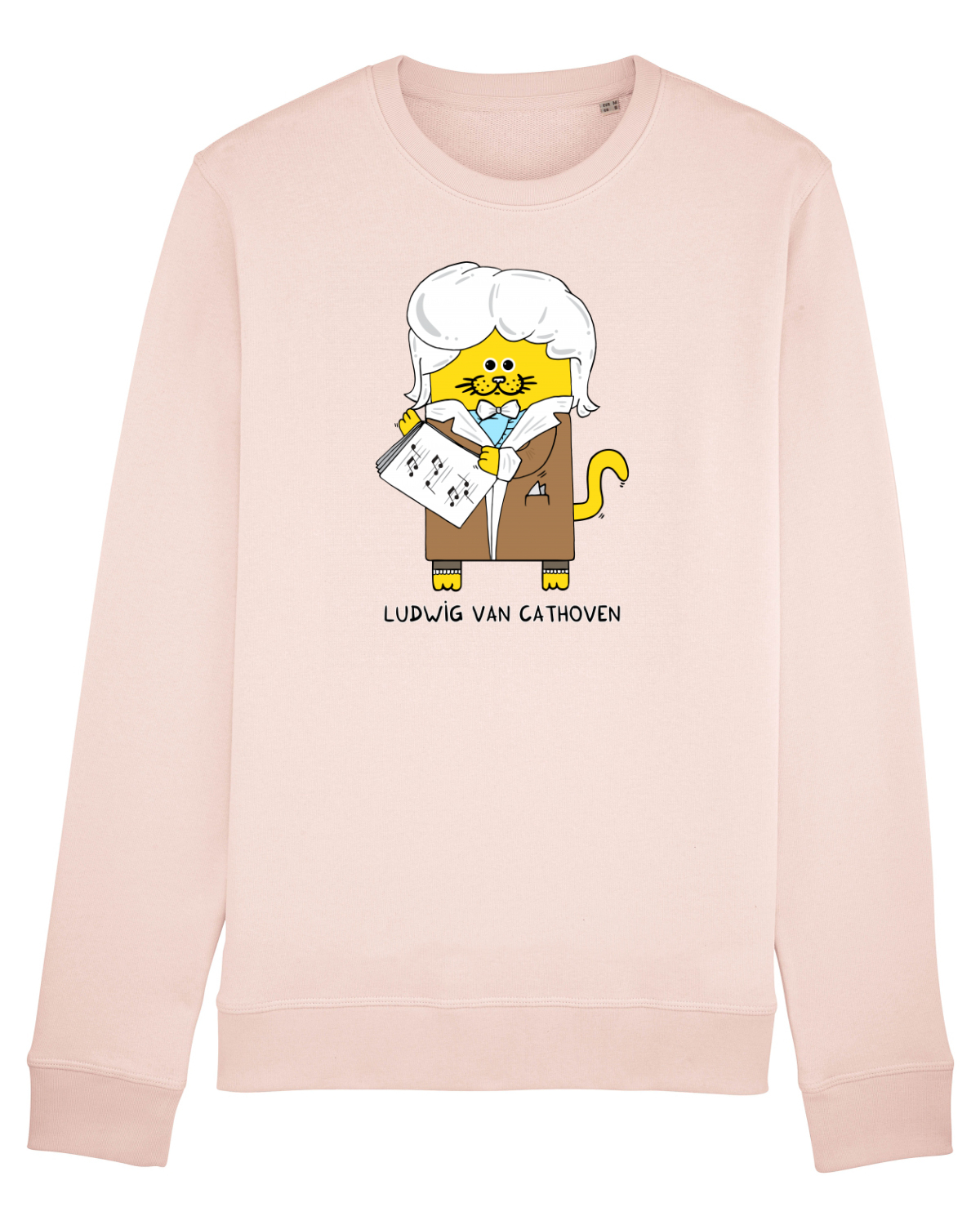 Bluză mânecă lungă Unisex Rise Candy Pink