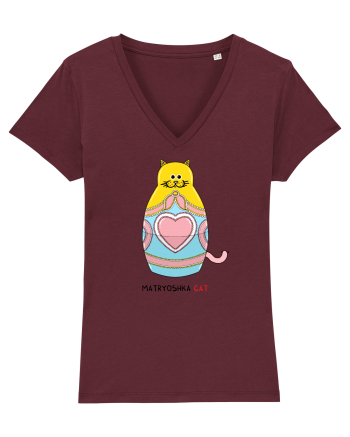 Matryoshka CAT Burgundy