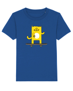 Cat on skateboard Tricou mânecă scurtă  Copii Mini Creator