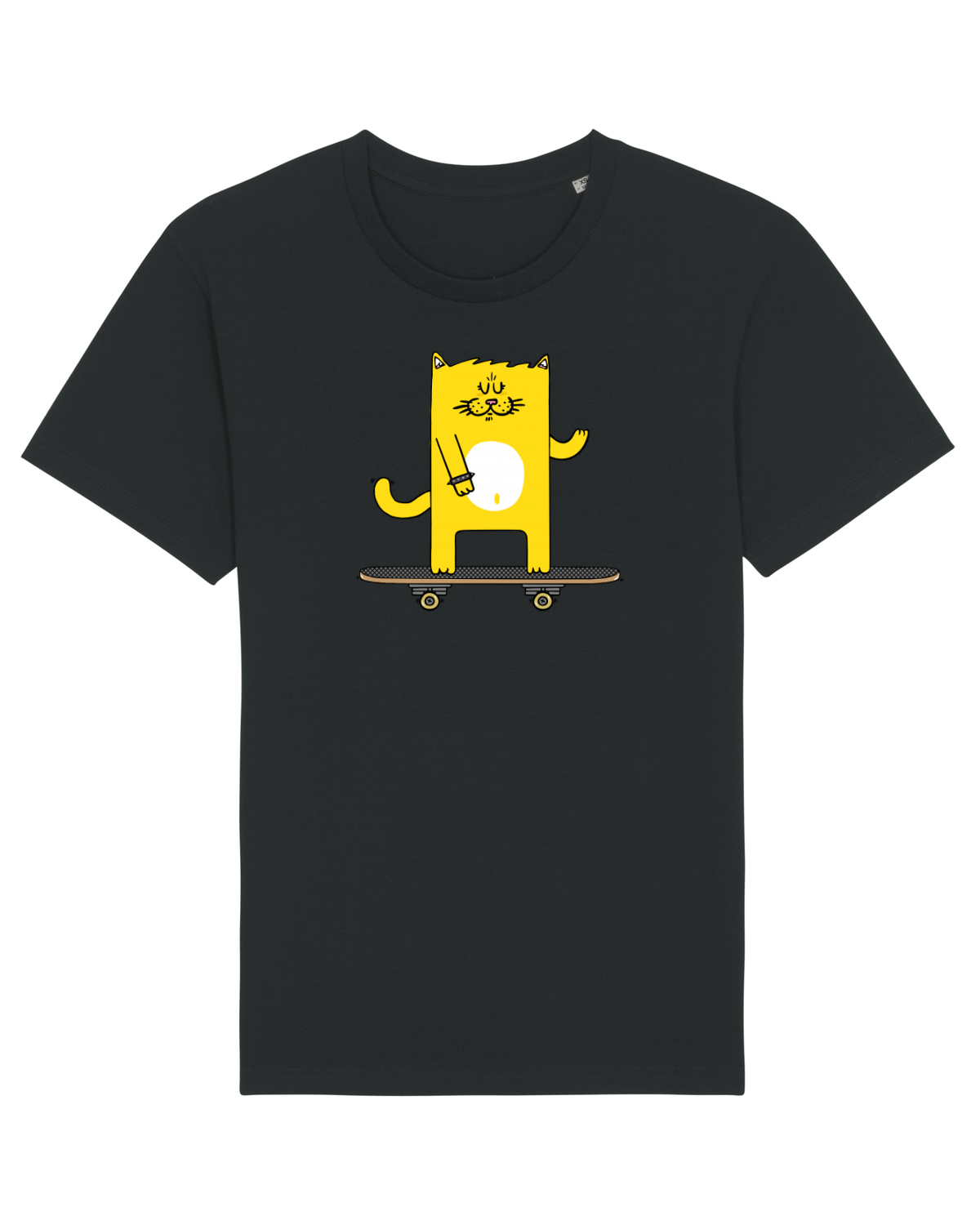 Tricou mânecă scurtă Unisex Rocker Black