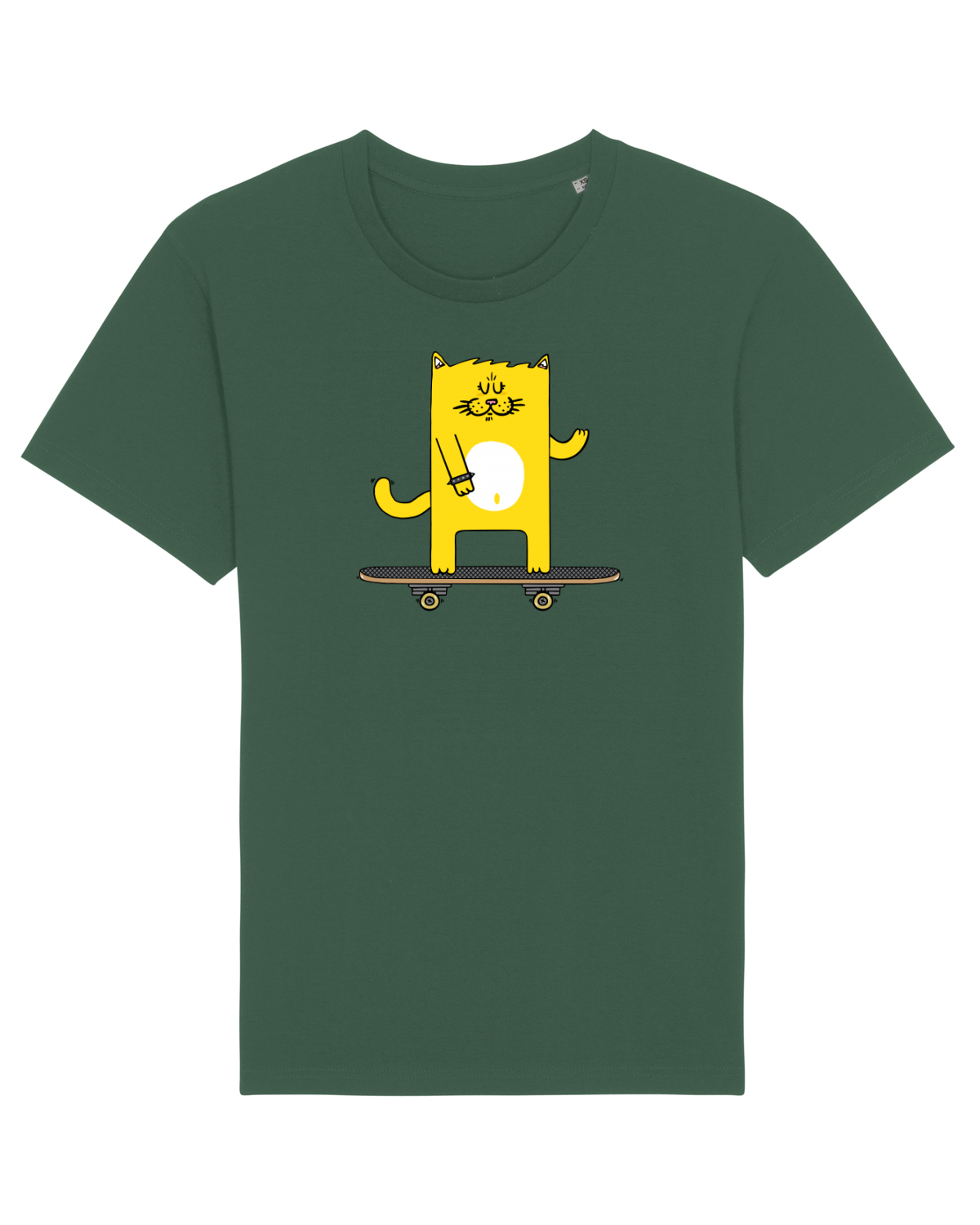 Tricou mânecă scurtă Unisex Rocker Bottle Green