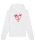 Cat heart Hanorac Unisex Drummer