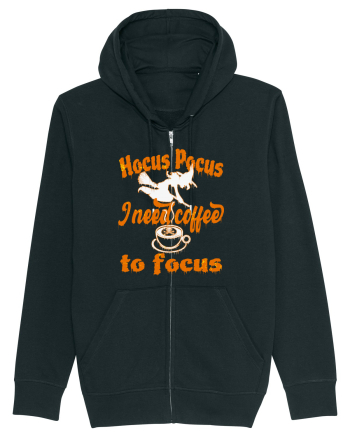 Hocus Pocus I Need Coffee  To Focus Black