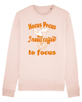 Hocus Pocus I Need Coffee  To Focus Candy Pink