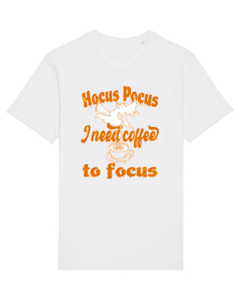 Hocus Pocus I Need Coffee  To Focus White