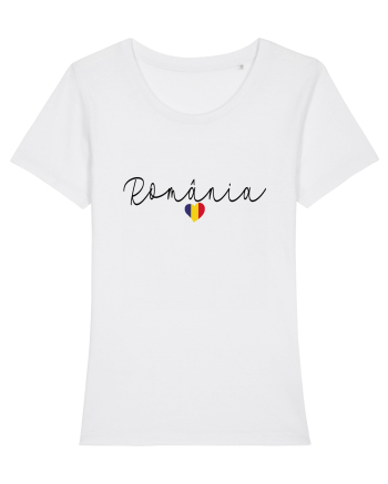 Romania inima tricolora White