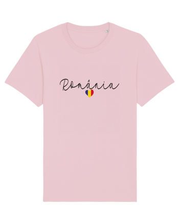 Romania inima tricolora Cotton Pink