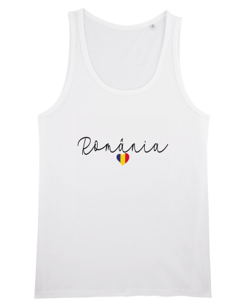Romania inima tricolora White