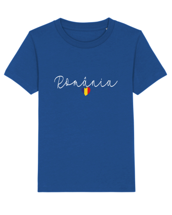 Inima tricolora Romania Majorelle Blue