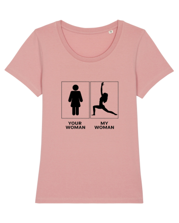 Woman Yoga Design Canyon Pink