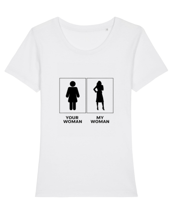 Woman Fashion Design White