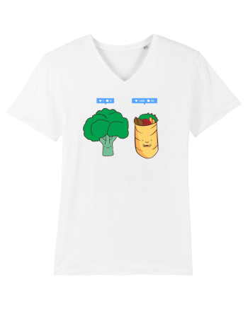 Vegan on social media White