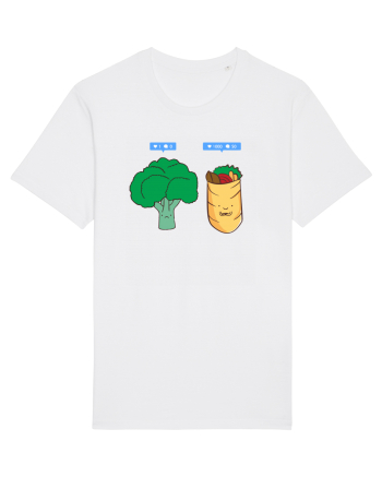 Vegan on social media White