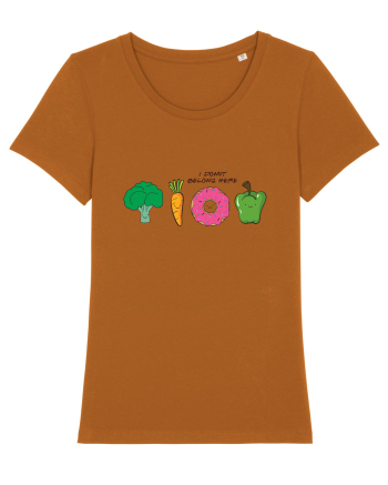 I DONUT belong here Roasted Orange