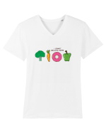 I DONUT belong here Tricou mânecă scurtă guler V Bărbat Presenter