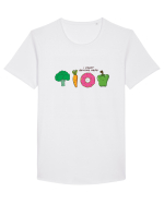 I DONUT belong here Tricou mânecă scurtă guler larg Bărbat Skater