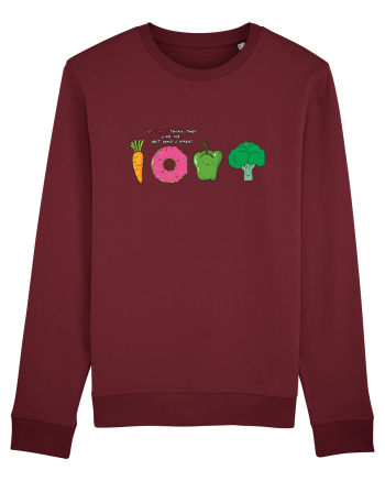 I DONUT think they like me Burgundy