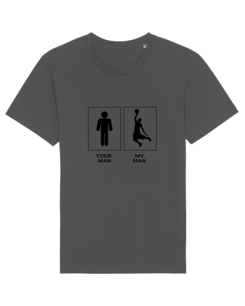 Man Basketball Design Anthracite
