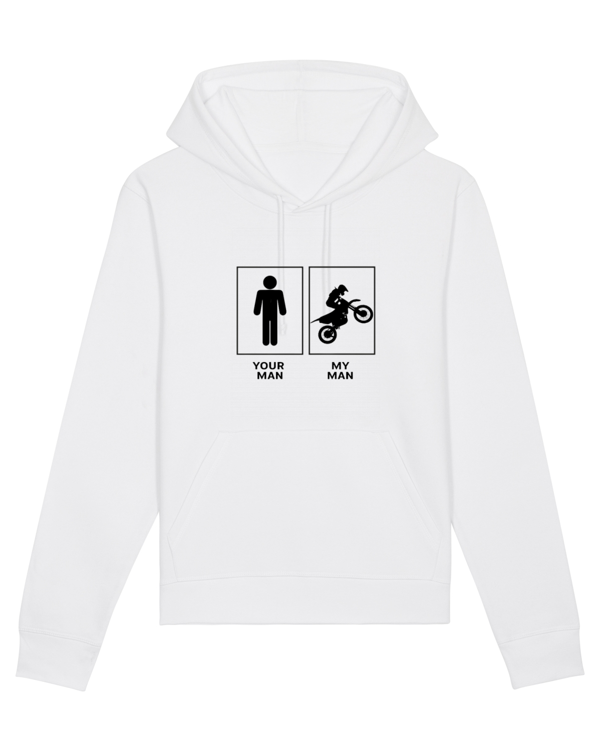 Hanorac Unisex Drummer White