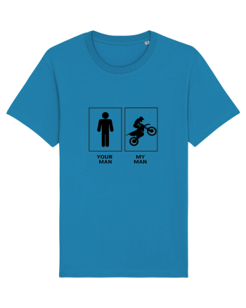 Man Biker Design Azur