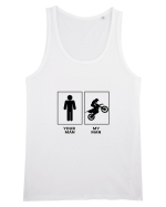 Man Biker Design Maiou Bărbat Runs