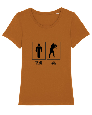 Man Airsoft Design Roasted Orange